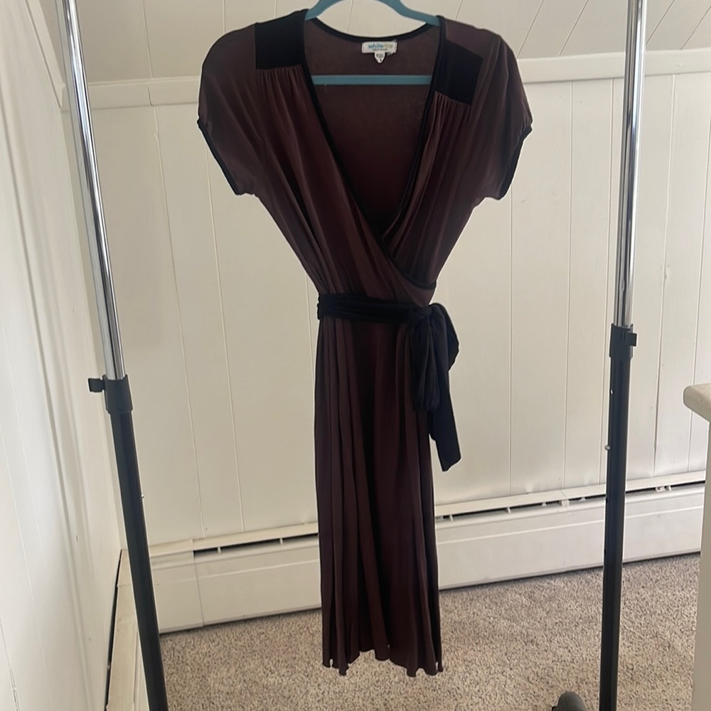 Universally flattering wrap dress